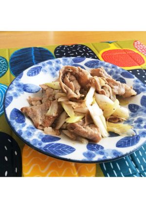豚肉 塩レモン炒め-レシピのメイン写真