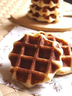 ふんわりもちもちワッフル♪-レシピのメイン写真