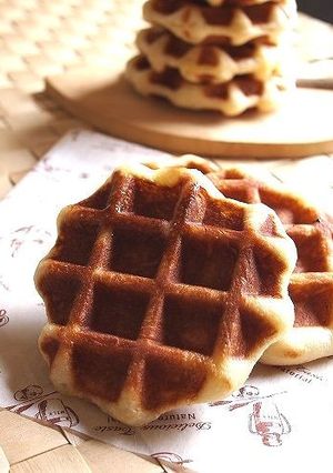 ふんわりもちもちワッフル♪-レシピのメイン写真
