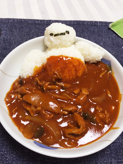 キャラ〜ハヤシライス-レシピのメイン写真