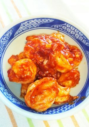 お弁当の簡単エビチリ♥-レシピのメイン写真