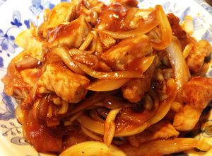 豚カツ用のお肉で満足！ポークチャップ-レシピのメイン写真