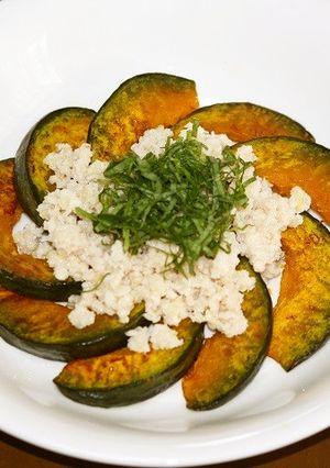 南瓜の鶏そぼろかけ！-レシピのメイン写真