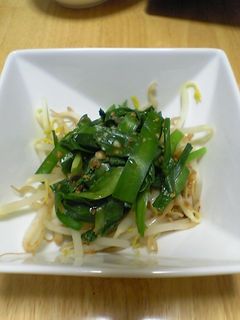 もやしとニラのあっさりおひたし-レシピのメイン写真