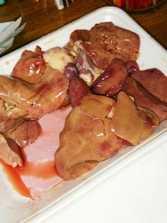 肉屋さん最高な旨い鶏レバー見分け方-レシピのメイン写真