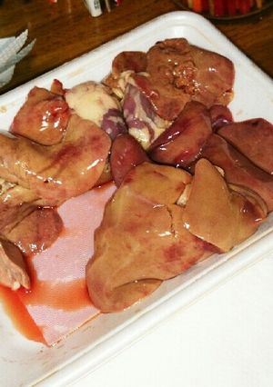 肉屋さん最高な旨い鶏レバー見分け方-レシピのメイン写真