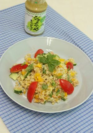 ブルグルと刻み野菜のサラダ-レシピのメイン写真