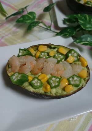アボカドココット～アボエビテリーヌ風～-レシピのメイン写真