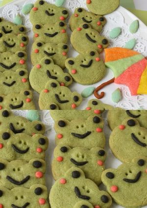 カエルさんクッキー ケロッ♪-レシピのメイン写真