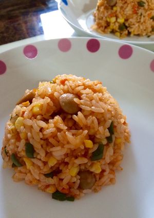子どもとランチ⭐️ケチャップライス-レシピのメイン写真