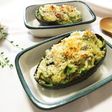 アボカドの白ネギグラタン