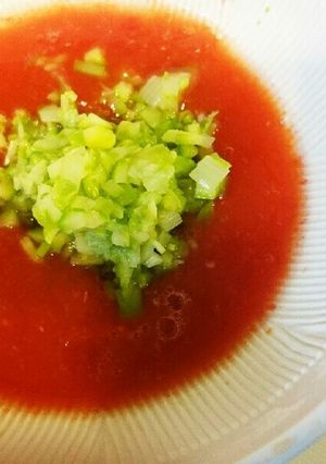 離乳食、初期~中期☆アスパラトマト-レシピのメイン写真