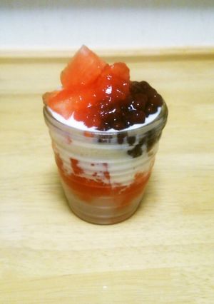 アジアンスイーツ♪すいかのチェー風-レシピのメイン写真
