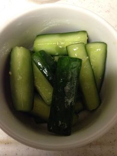 きゅうりの塩だれわさび風味-レシピのメイン写真