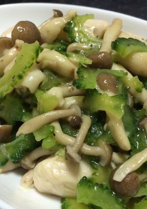 ゴーヤと鶏肉のさっぱり中華風☆-レシピのメイン写真
