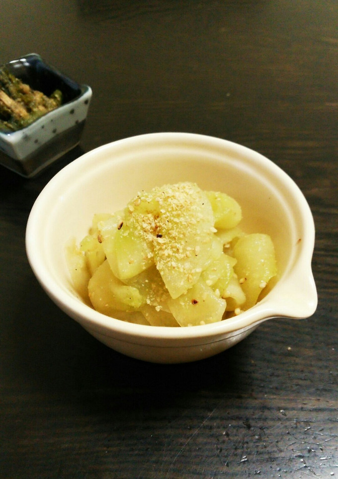 夏の味♪白うりの胡麻和え-レシピのメイン写真