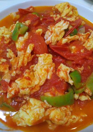 トマトと卵の炒め物fromCHINA-レシピのメイン写真