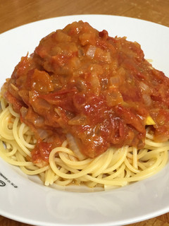 簡単!トマトパスタ-レシピのメイン写真