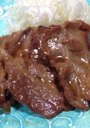 安い肉も柔らかく美味しく！豚肉の生姜焼き-レシピのメイン写真