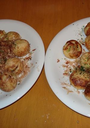 たこ焼き器deツナ焼き&納豆焼き-レシピのメイン写真
