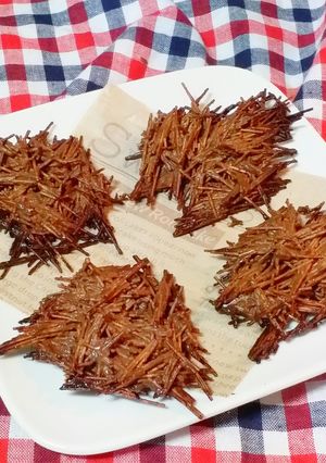 余った素麺で！ザクorカリもち焼きチョコ-レシピのメイン写真