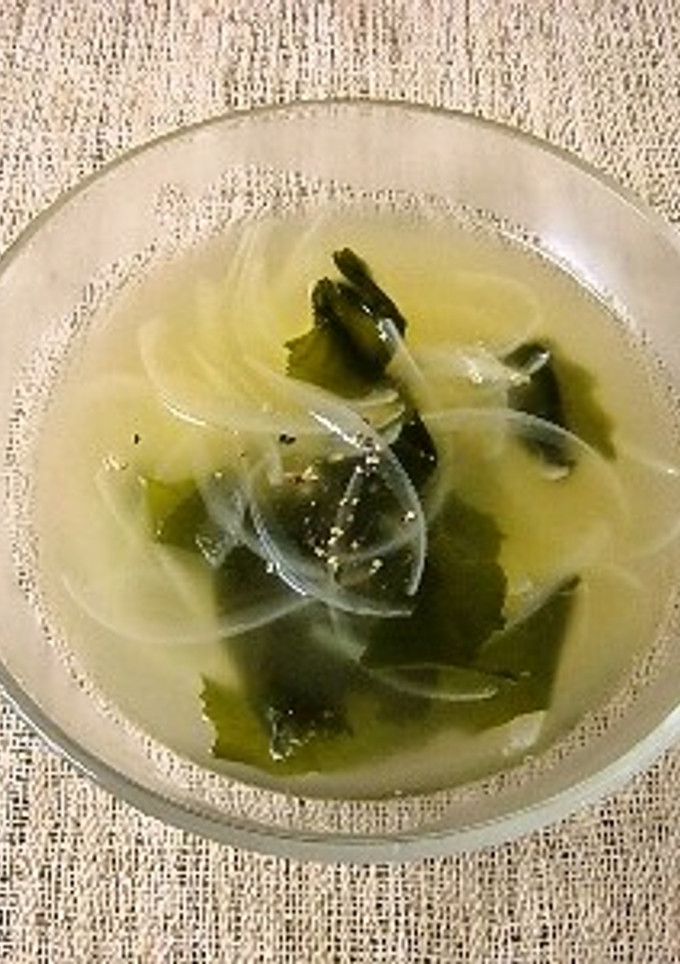 ノンオイル★オニオンコンソメスープ-レシピのメイン写真