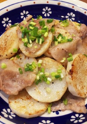 超簡単!豚バラと長芋焼き-レシピのメイン写真