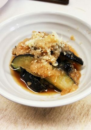 茄子の揚げ？焼き？浸し　麺つゆ活用♪-レシピのメイン写真