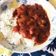 簡単♪無水トマトバターチキンカレー