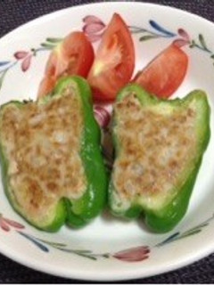 ピーマンの肉詰め-レシピのメイン写真