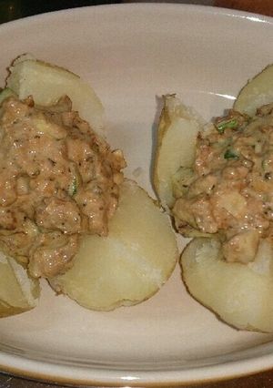 サンマ蒲焼きの缶詰を使ったホクホクポテト-レシピのメイン写真
