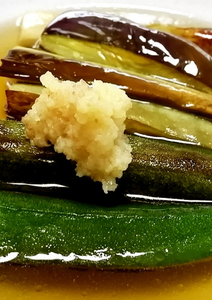 簡単♪茄子とオクラの焼き浸し-レシピのメイン写真