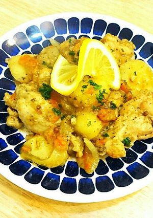 鶏肉のビール煮込み-レシピのメイン写真