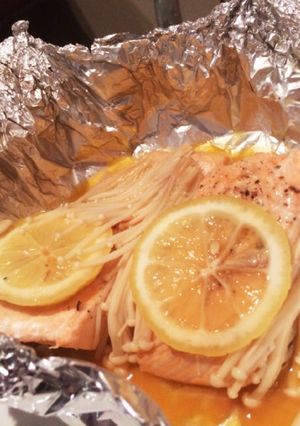 オーストラリア発〜サーモンのホイル焼き☆-レシピのメイン写真