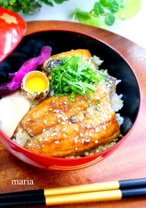 さんまの甘辛焼き丼-レシピのメイン写真