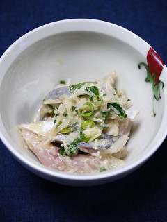 アジ(刺身)のポン酢和え-レシピのメイン写真