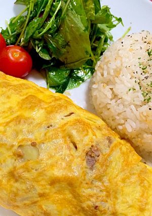 しっかり味☆オムレツ-レシピのメイン写真