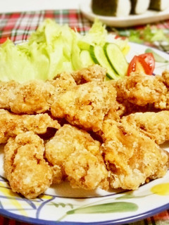運動会にはコレ!マヨ醤油で鶏の唐揚げ-レシピのメイン写真