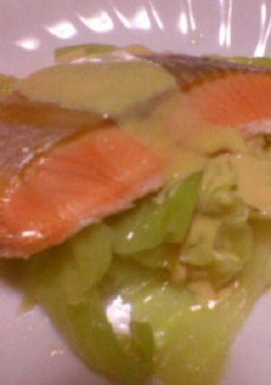超-簡単!!!野菜も鮭も一緒にどぅぞ♪-レシピのメイン写真