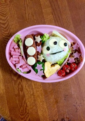 簡単♪キャラ弁♪リトルグリーンメン♪-レシピのメイン写真