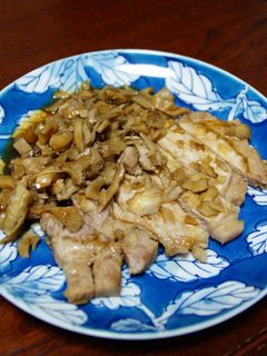 豚肉ロース柔らかステーキ・まいたけ添え-レシピのメイン写真