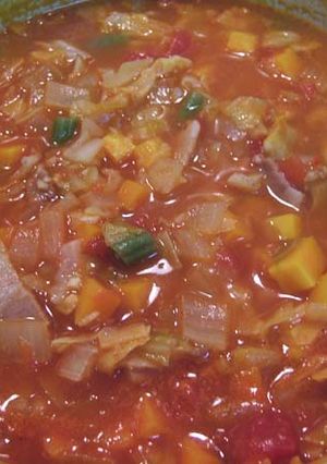 野菜たっぷり簡単ミネストローネスープ-レシピのメイン写真