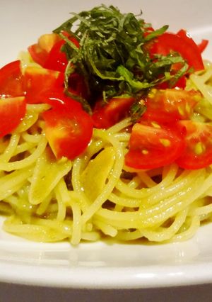 手作りソースが美味い！冷製パスタ-レシピのメイン写真