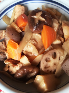 保温鍋で楽々筑前煮-レシピのメイン写真