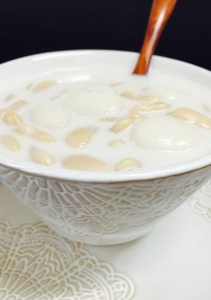大福豆白玉のココナッツミルクぜんざい❤️-レシピのメイン写真