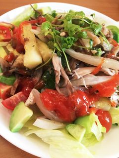 肉野菜炒め サラダ-レシピのメイン写真