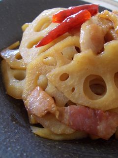 箸が進む♪レンコンのキンピラ -レシピのメイン写真