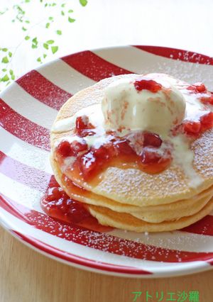 メレンゲでふんわり柔らか✿パンケーキ✿-レシピのメイン写真