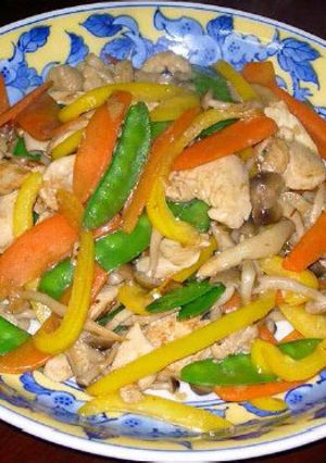 什錦炒鶏絲｜鶏細切り肉の五目野菜炒め-レシピのメイン写真