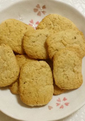 直ぐ焼ける カロリー控えめセサミクッキー-レシピのメイン写真